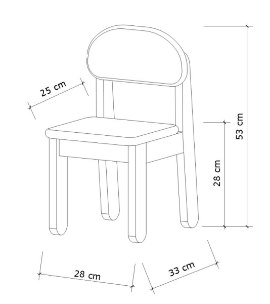 Dětská židle Puppi 1
