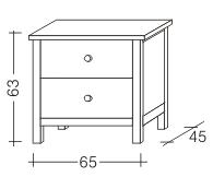 Komoda Natur II malá