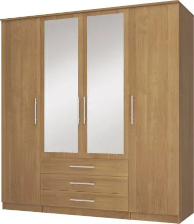 Šatní a policová skříň 4  200