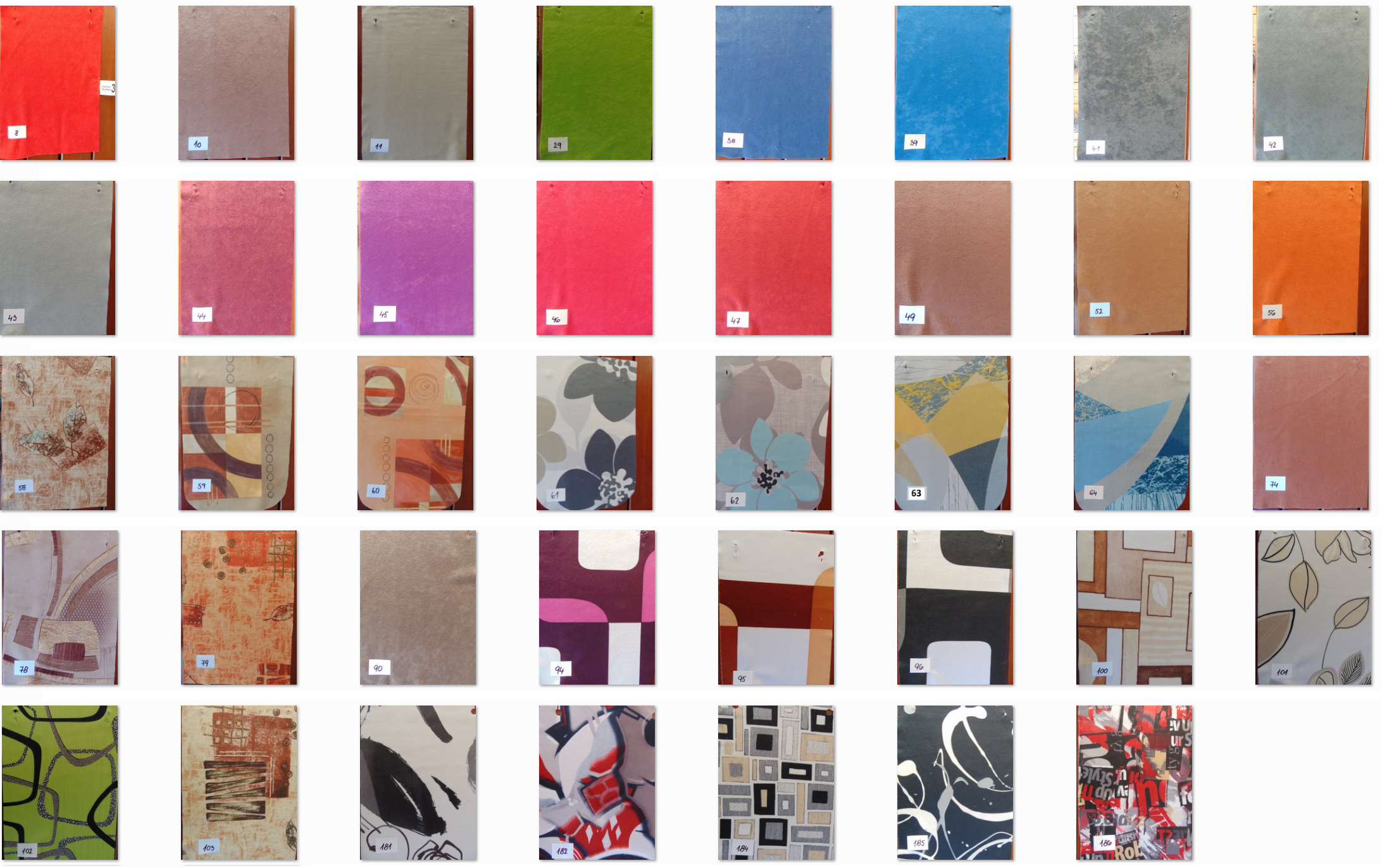 Válenda na nožkách Lux v látkách 3.cen.kategorie 195x85 cm3 195x85