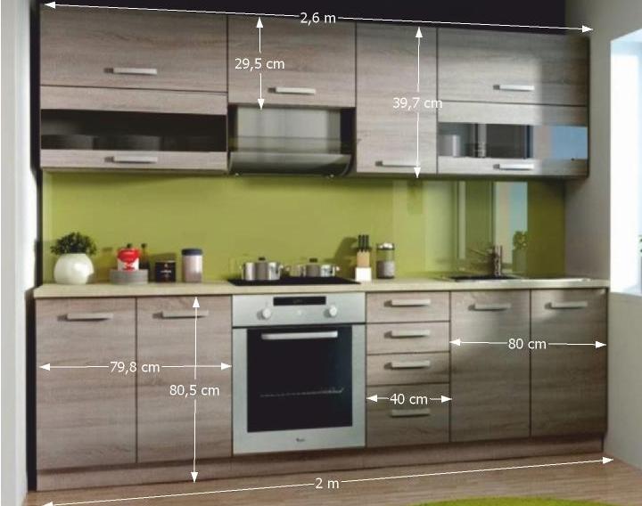 Kuchyňská linka Kalen 260