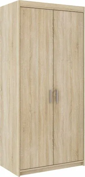 Šatní a policová skříň Jelena 2dv