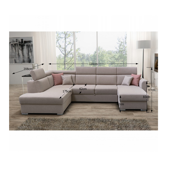 Sedací souprava Marieta U