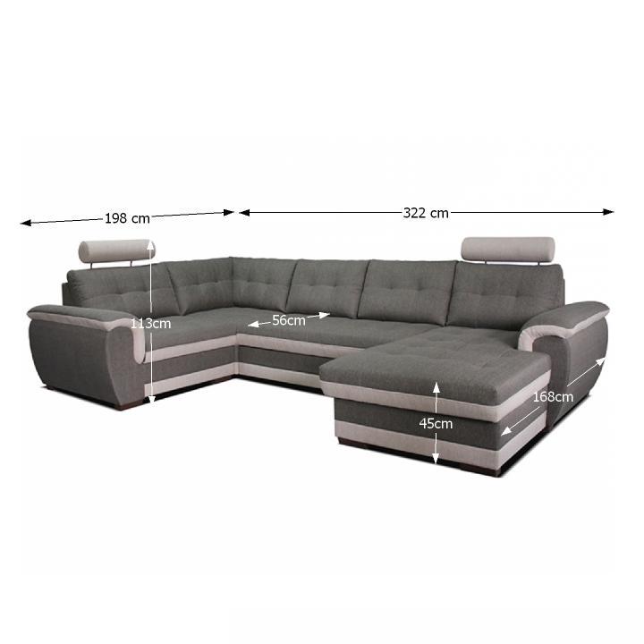 Sedací souprava Ruba U