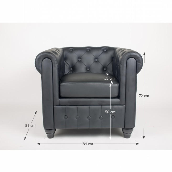 Křeslo Chesterfield