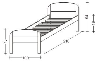 Postel Berghen Senior 190 90