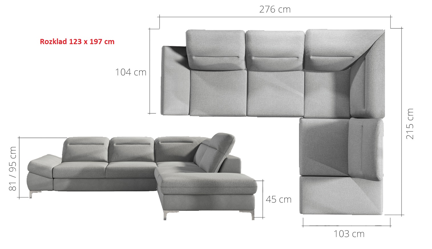 Sedací souprava Tim L