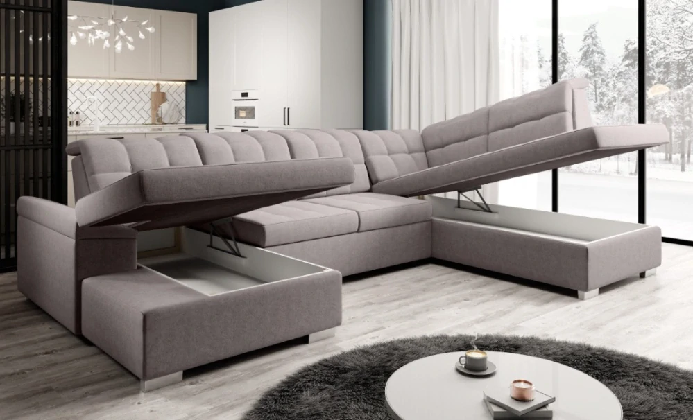 Rohová sedací souprava OLIVER U