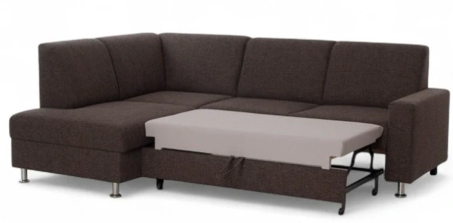 Rohová, rozkládací sedací souprava FAMILY