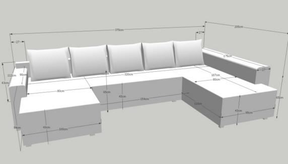 Sedací souprava Frankfurt U