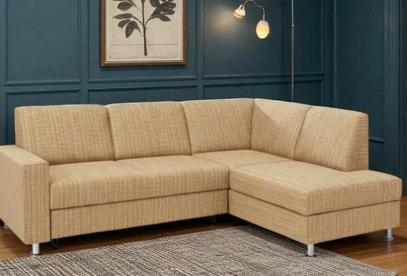 Rohová, rozkládací sedací souprava FAMILY