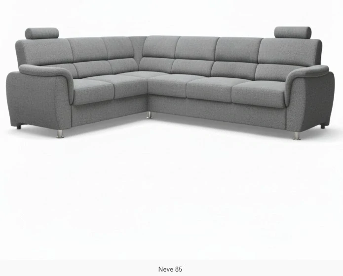 Rohová, rozkládací  sedací souprava DUO EVER 2-R-3F