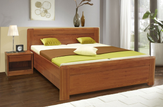 Postel Elza 2 š=180 cm , dřevo, masiv 