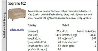 SOPRANO 102 potahy BONDAI