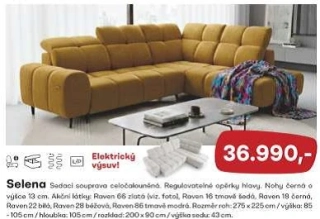 4- SELENA - Rohová sedací souprava