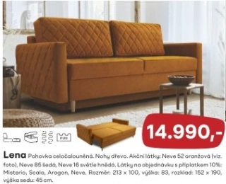 6 - LENA - Celočalouněná pohovka