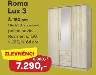8 - ROMA LUX 3 dveřová